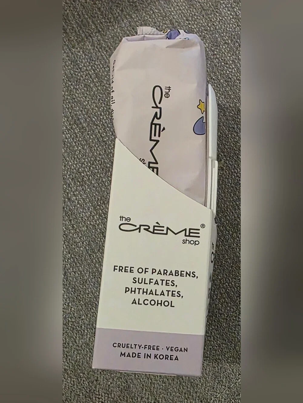 New The Creme Shop Makeup Removing Wipes - Lavender Scent